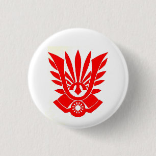 Tatenokai Flag, Yukio Mishima 3 Cm Round Badge