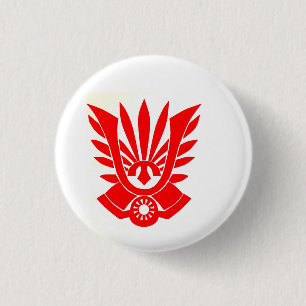 Tatenokai Flag, Yukio Mishima 3 Cm Round Badge