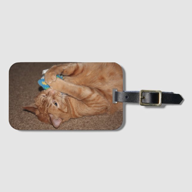 Tater  luggage tag (Front Horizontal)