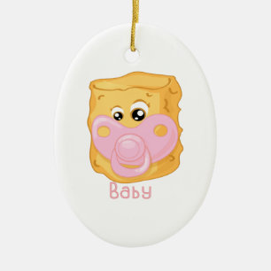 Tater Tot Baby Ceramic Ornament