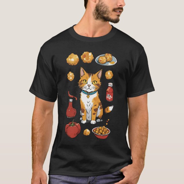 Tater Tot Cattitude  T-Shirt (Front)