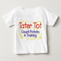 Tater Tot Couch Potato in Training Infant T-Shirt