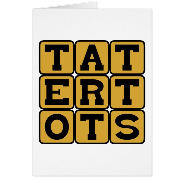 Tater Tots, Fried Potato Breakfast Treat (Front)