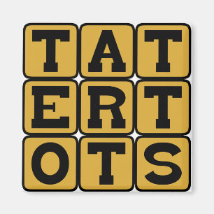 Tater Tots, Fried Potato Breakfast Treat Magnet