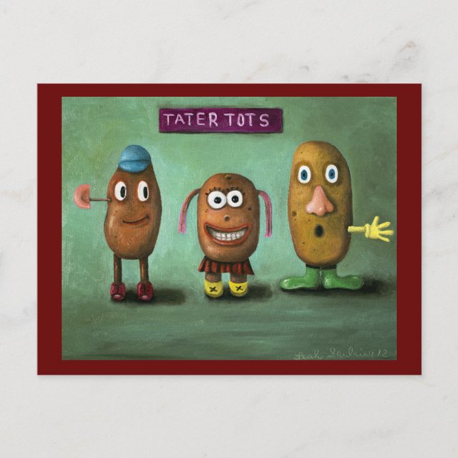 Tater Tots Postcard (Front)