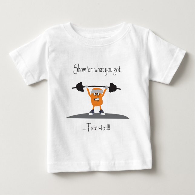 Tater-Tuff-Tot Baby T-Shirt (Front)