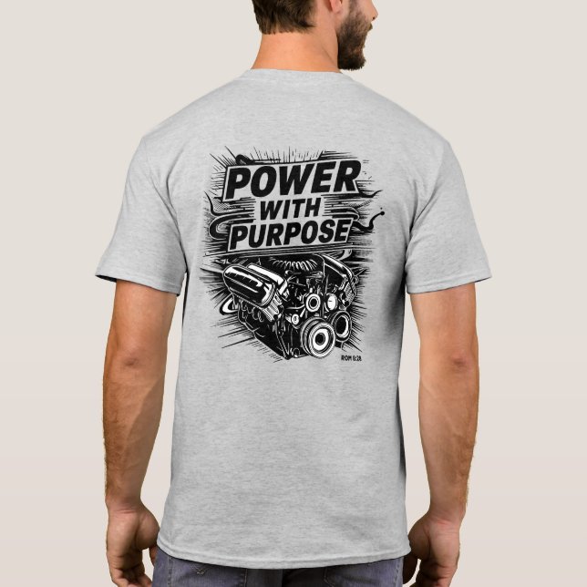 Taternater Power V2 T-Shirt (Back)