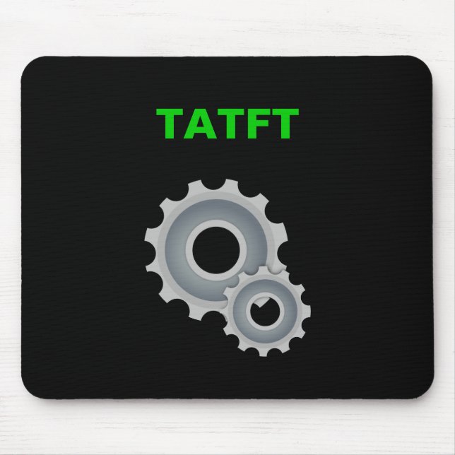 TATFT (gears) Mouse Pad (Front)