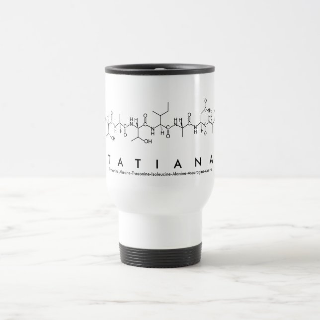 Tatiana peptide name mug (Center)