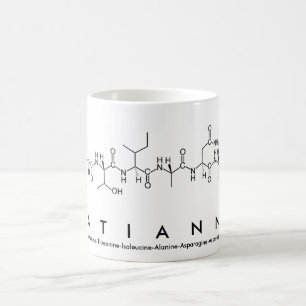 Tatianna peptide name mug