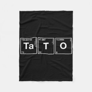 Tato Best Daddy Ukraine Tee Funny Ukrainian Papa S Fleece Blanket