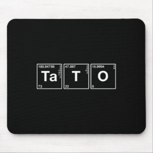 Tato Best Daddy Ukraine Tee Funny Ukrainian Papa S Mouse Pad