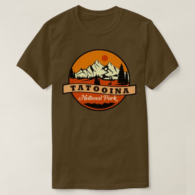 Tatooine National Park 8 T-Shirt (Design Front)