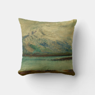 Tatra Mountain Landscape by Ladislav Mednyanszky Cushion