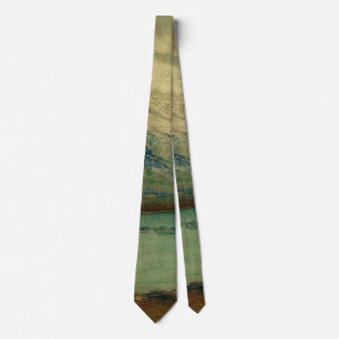 Tatra Mountain Landscape by Ladislav Mednyanszky Tie