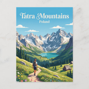 Tatra Mountains Poland Postcard
