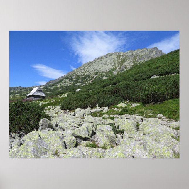 Tatras Polish Five Lakes Valley Poster (Front)