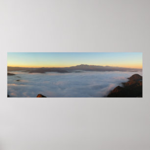 Tatras sunrise view poster