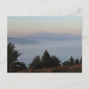 Tatras view from Pieniny Postcard