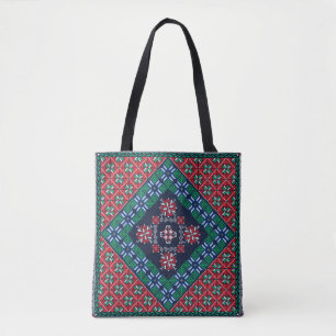 Tatreez pattern  tote bag