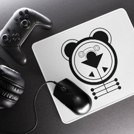 Tatsu Dragon Geometric Zodiac Mouse Pad