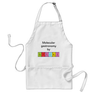 Tatsuki periodic table name apron