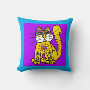 Tatt Cat Cushion