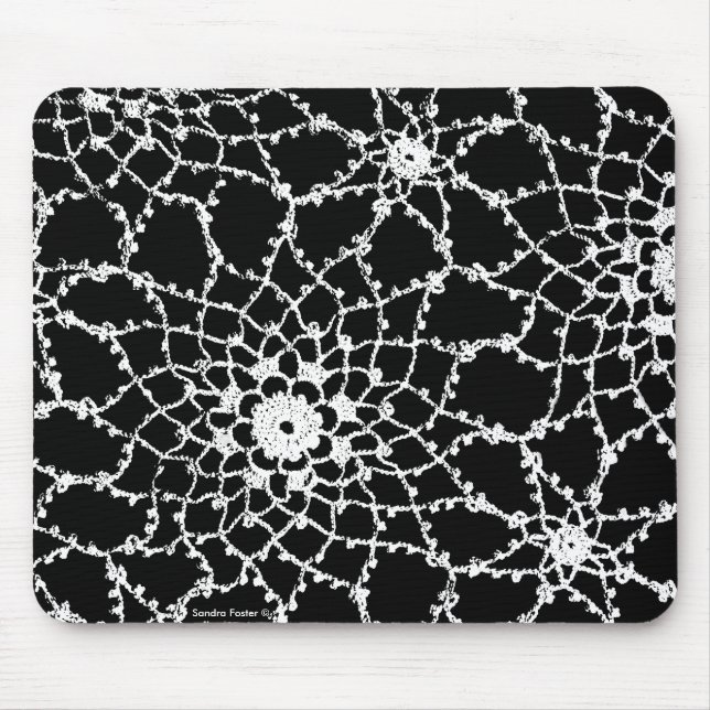 Tatted Lace Mousepad (Front)