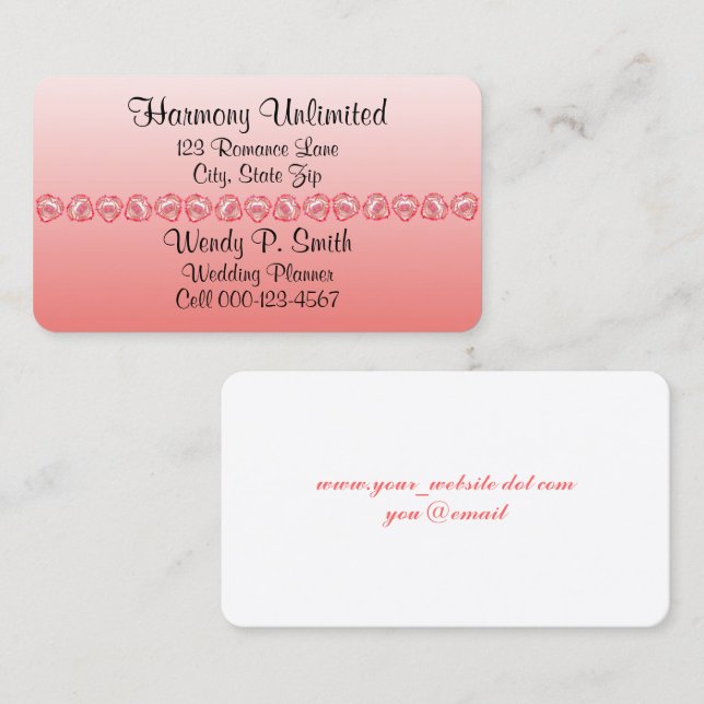 Tattered Heart Artwork Business Card (Front/Back)