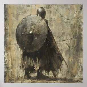 Tattered Knight Poster