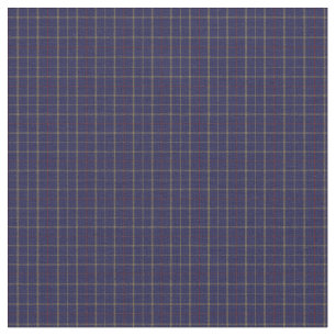 Tattersall Fashion Brooks Blue Gold Red Fabric