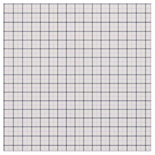 Tattersall Pattern Violet White Dark Blue Plaid Fabric