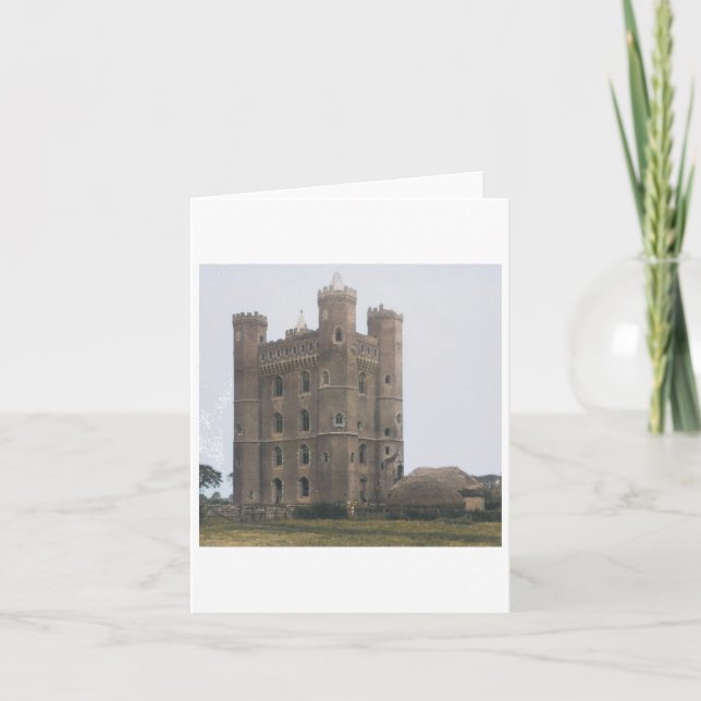 Tattershall Castle Sticker  Card (Front)