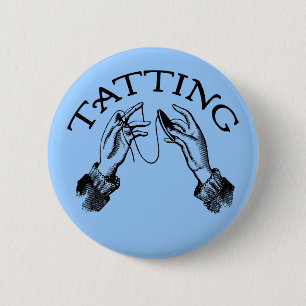 Tatting 6 Cm Round Badge