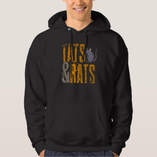 Tatting Rat  Tats And Rats Pet Rat  Rat Owner Hoodie