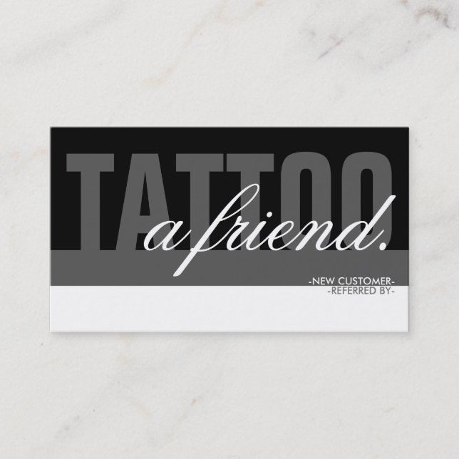tattoo a friend overlay referral card (Front)