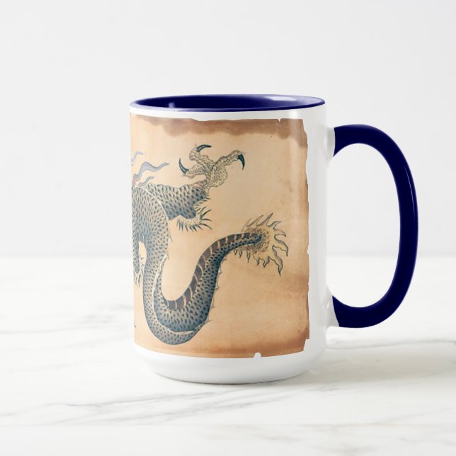 Tattoo Art Dragon Mug (Right)