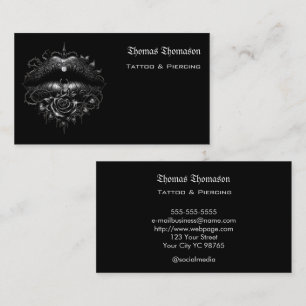 Tattoo artist  business card