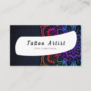 Tattoo Artist Business Card