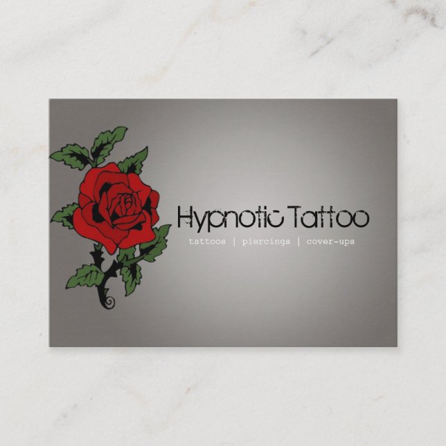 Tattoo Artist Business Card (Front)