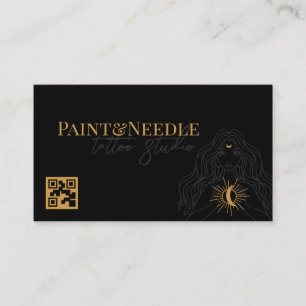 Tattoo artist business card