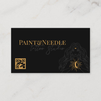 Tattoo artist business card