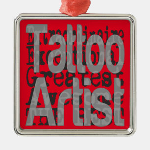 Tattoo Artist Extraordinaire Metal Ornament
