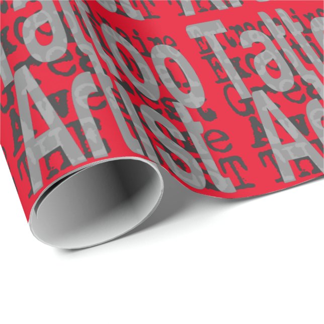 Tattoo Artist Extraordinaire Wrapping Paper (Roll Corner)