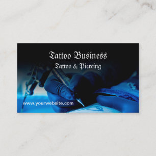 Tattoo artist salon  Business Card