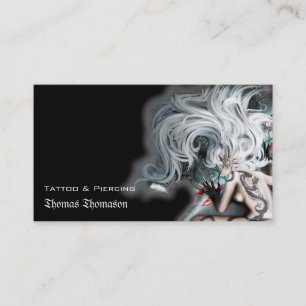 Tattoo artist salon Business Card