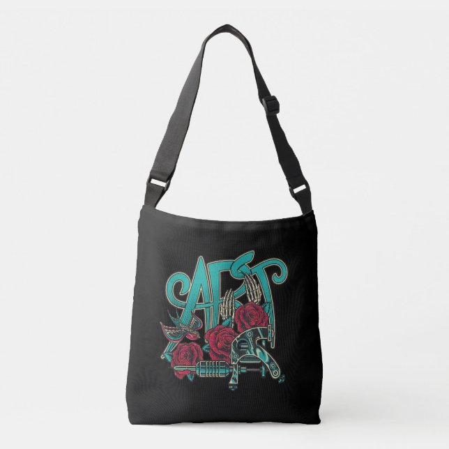Tattoo Artist Tattoos Are Art Colour Graphic Crossbody Bag (Front)