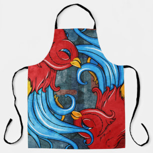 Tattoo Birds Apron
