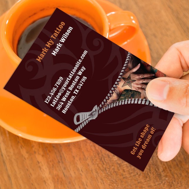 Tattoo Business Card (Creator Uploaded)