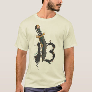 tattoo dague_numero_13_knife_dagger_old_school T-Shirt